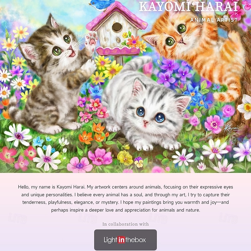 Kayomi Harai Men's 3D Tiger T Shirt Short Sleeve T shirt 3D Print Crew Neck Shirt Exaggerated Designer Artistic Party Street Casual Purple Summer Spring All Seasons Clothing Apparel S M L XL XXL XXXL4