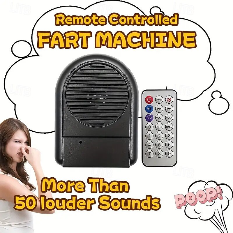 Remote Control Scary Sound Buzzer Electronic Toy 30 Scary Sounds Remote Control Electronic Device for Home Office Wicked Games Among Friends April Fool's Day and Halloween Gifts