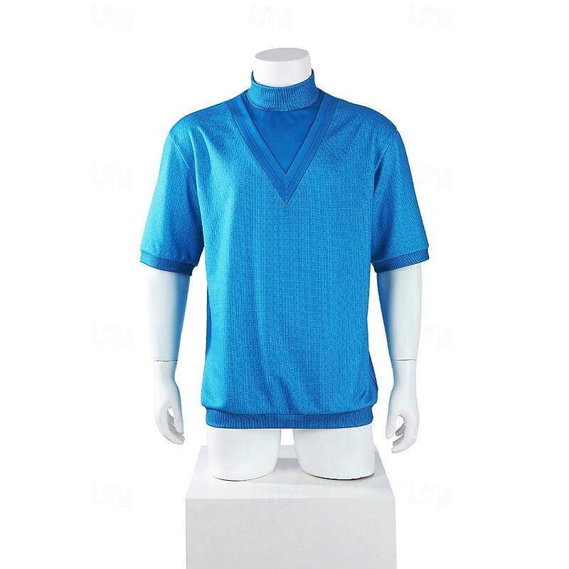 Steve T-shirt Movie Cosplay Costume Carnival Costume Dress Up Movie Cosplay for Men's Adults' Halloween Carnival World Book Day Performance Party2