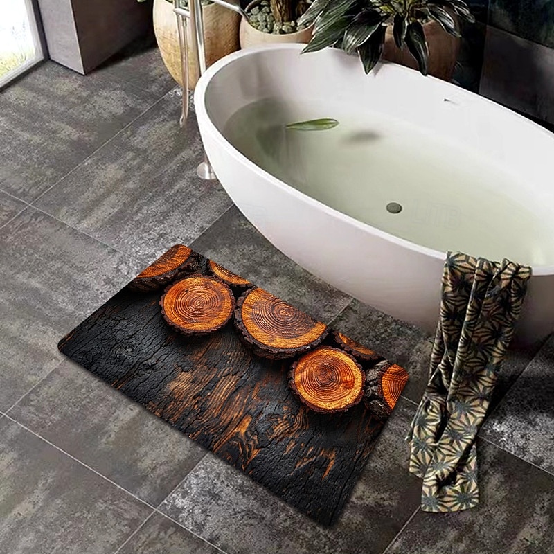 Cobblestone Pattern Doormat Kitchen Mat Floor Mat Non-Slip Area Rug Oil Proof Rug Indoor Outdoor Mat Bedroom Decor Bathroom Mat Entrance Rug2