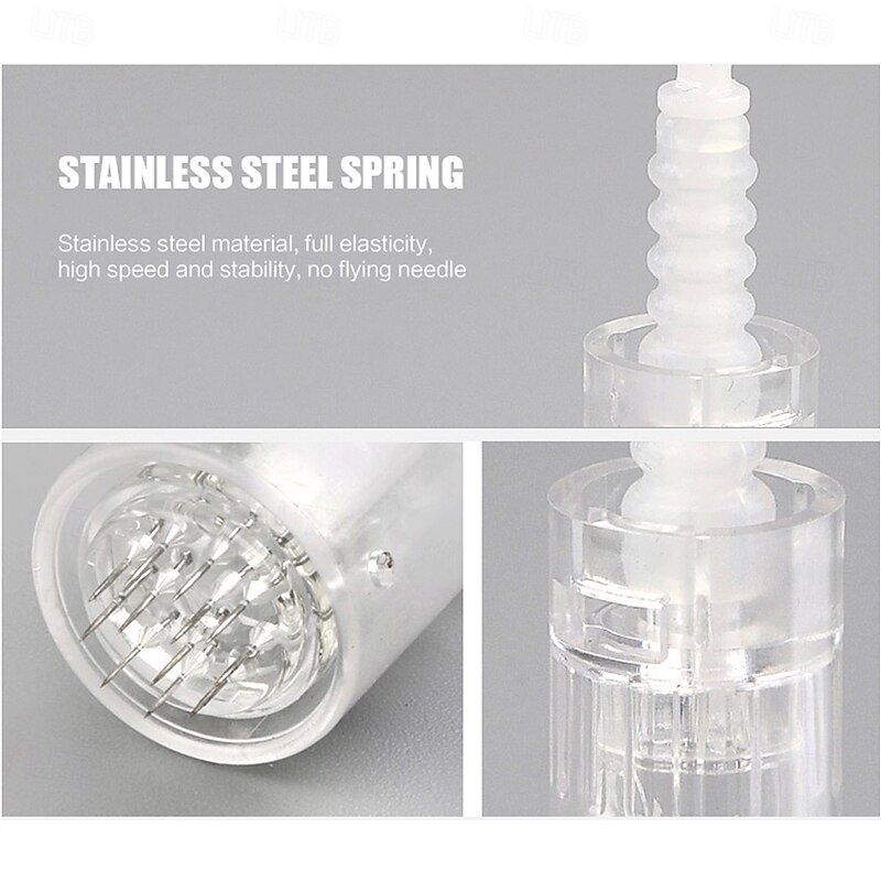 10pcs/box 12 / 36Pin Round nano Dr Pen needle Cartridge for A10 N2 M5 M7 My.m Mesotherapy BB Glow Makeup Derma Skincare Tool4