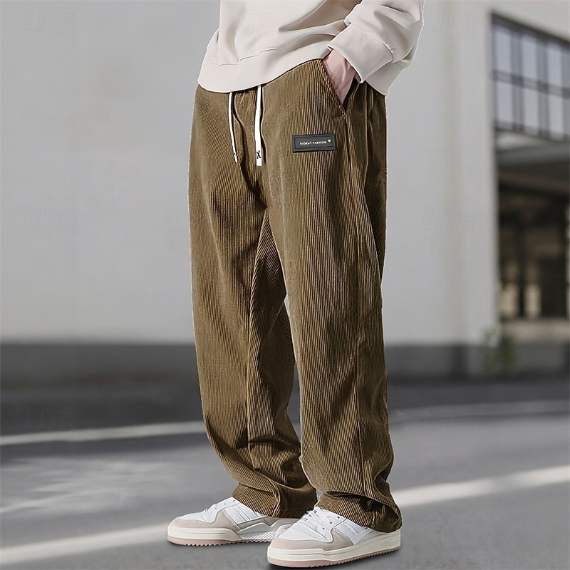 Men's Joggers Sweatpants Running Pants Elastic Waistband Drawstring Pants / Trousers Sports & Outdoor Casual Fall Cotton Quick Dry Lightweight Breathable Tennis Jogging Running Regular Fit Sportswear4