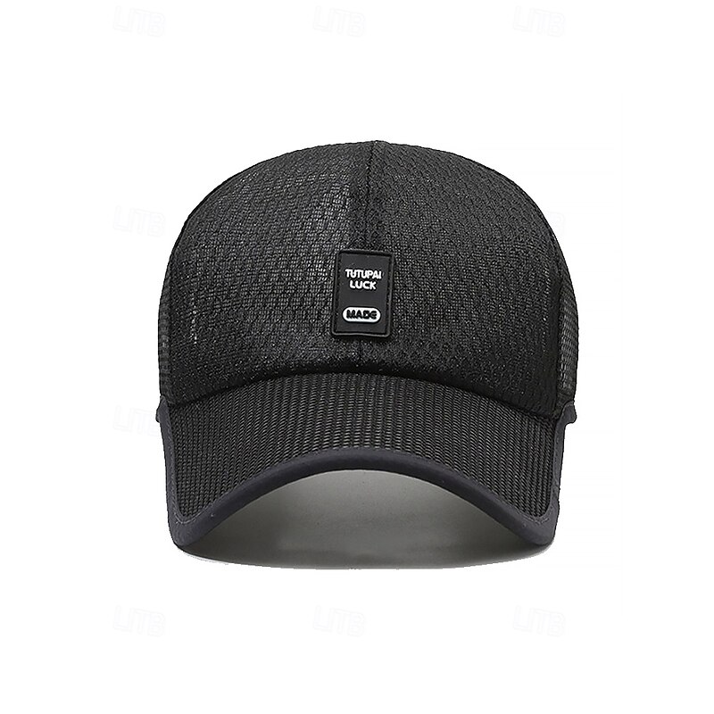 Men's Breathable Mesh Baseball Cap with Curved Brim – Lightweight Adjustable Summer Hat for Outdoor Sports, Hiking and Casual Wear3