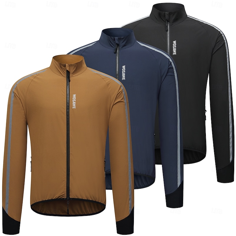 WOSAWE spring and summer men's and women's road bike cycling windbreaker windproof waterproof breathable jacket running mountaineering cycling clothing BD263