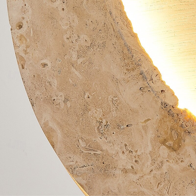 LED Wall Light Moon Design Modern Nordic Stone Wall Sconces Bedroom Dining Room Wall Mount Wall Light 110-240V3