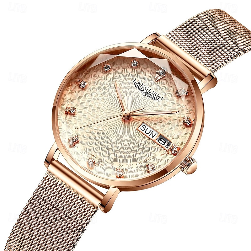 Waterproof luminous women's watch automatic mechanical watch3