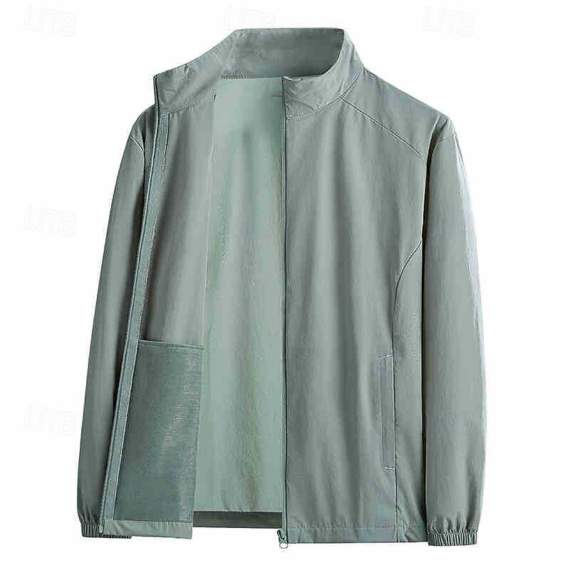 Women's Outdoor Jacket Hiking Jacket Outdoor Sun Protection Breathable Hiking Outfits Hiking Clothes Spring Autumn / Fall Top Camping / Hiking / Caving Running Black Purple Green2