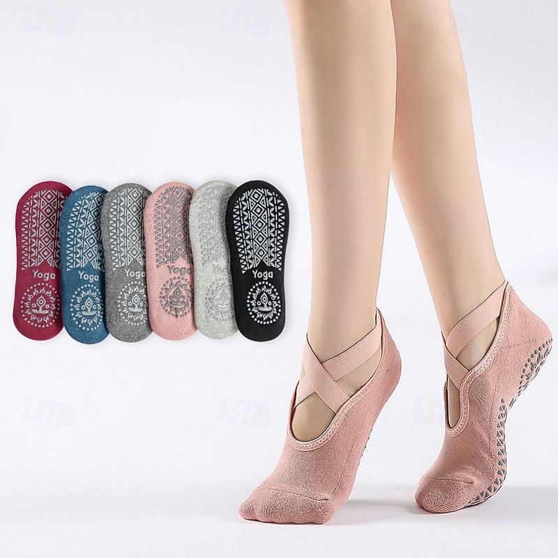 Women Non-slip Dispensing Five Toes anti-odorant anti-friction Sweat-absorbent Floor Socks For Pilates Dance