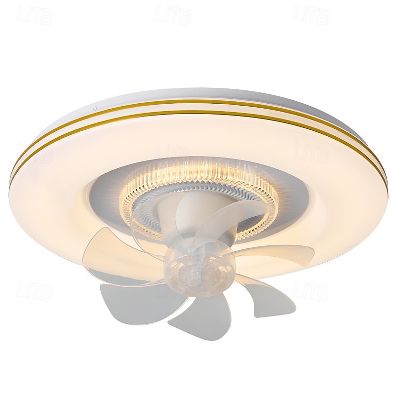 Nordic Ceiling Fan Light Tri Color Lights Ceiling Fan Lamp With Remote Control For Living Room2