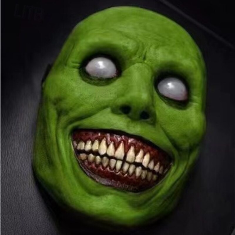 Scary Halloween Mask for Adults, Realistic and Durable Natural Latex Creepy Horror Mask for Cosplay3