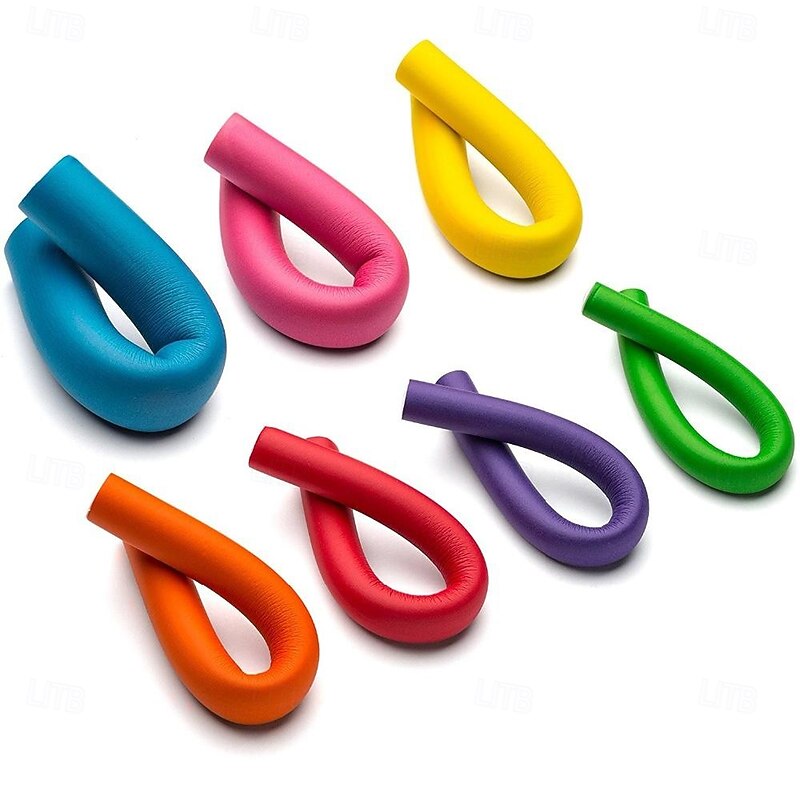 42pcs 7 style Hair Curler Flexi rods Soft Foam Bendy Hair Roller Plastic Hair Curling Magic DIY Styling Stick Tool For Hairstyle3