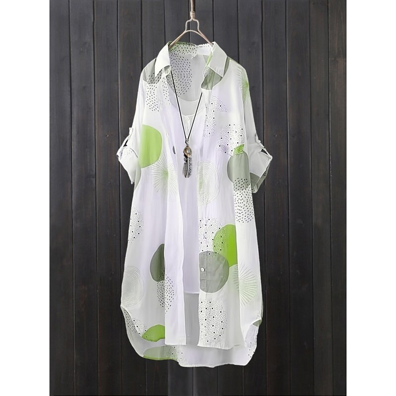 Women's Shacket Comfortable Breathable Zipper Pocket Elegant Casual Plaid Vacation Street Casual Daily Wear Single Breasted Long Turndown Regular Fit Long Sleeve Outerwear Yellow Pink Blue Spring Fall