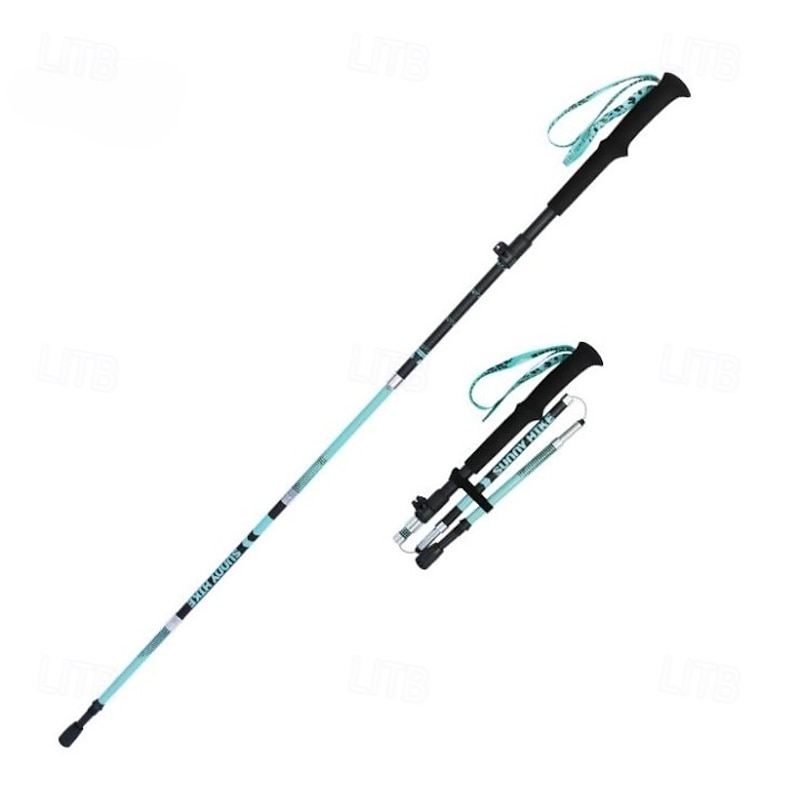 Walking Stick Trekking Poles Collapsible Hiking Poles - Carbon Fiber, Trekking Sticks, Antishock and Quick Lock System, Telescopic, Collapsible, Ultralight2