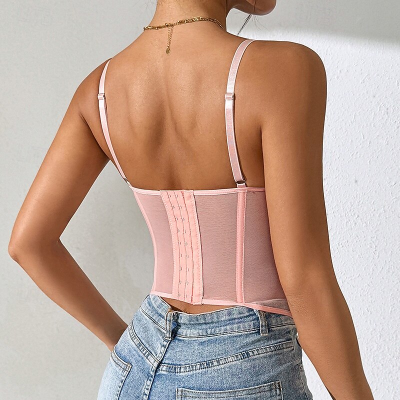 Retro Vintage Medieval Renaissance Corset Vest Bustier Fancy Dress Women's Celtic Fantasy Halloween Carnival Party Casual Daily LARP Adults' Corset4