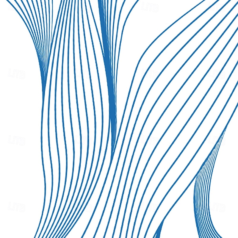 Men's Geometric Gradient Waves Satin Shirt Dress Shirt Button Up Shirt Long Sleeve Fashion Casual Vacation Daily Summer Spring Fall Turndown Collared Shirts 3D Print Yellow Blue Purple Green Gray2