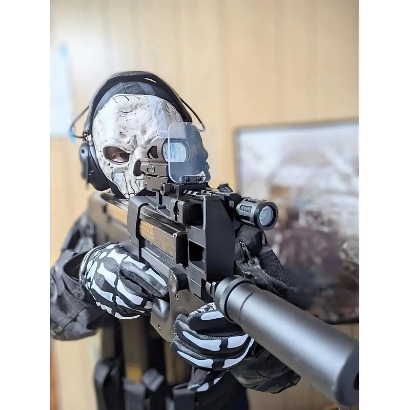 Halloween Military Tactical Skull Mask For Adults Realistic Scary Costumes Latex Face Mask, Military Tactical Skull Mask for Halloween Party2