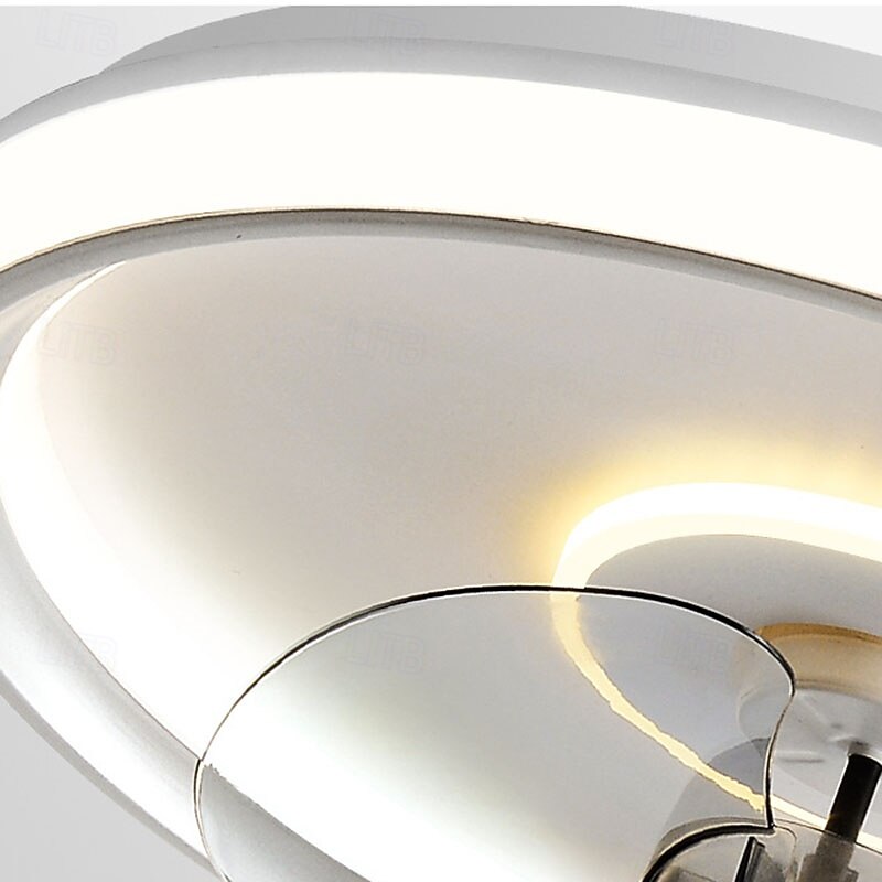 New Modern Minimalist Ceiling Fan Light Smart, Quiet & Perfect for Bedroom, Living & Dining Spaces2