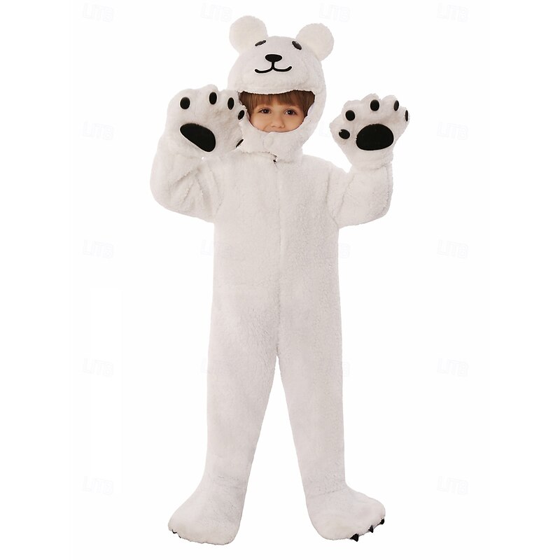 Penguin Bear Halloween Kigurumi Pajamas Onesies Fairy Tail Animal Cosplay Kid's Boys' Girls' Halloween Carnival World Book Day Performance Educational Dress Up School Event Dress Up Easy Halloween3