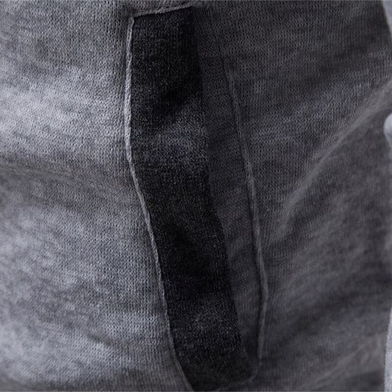 Men's Hoodie Full Zip Hoodie Black Red Light Grey Dark Gray Hooded Plain Pocket Sports & Outdoor Daily Holiday Polyester Streetwear Basic Casual Spring Autumn / Fall Clothing Apparel Hoodies4