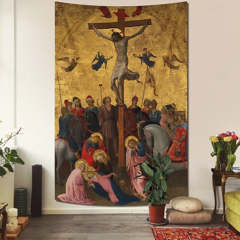 Medieval Tapestry Middle Age Hanging Tapestry Large Tapestry Mural Decor Photograph Backdrop Blanket Curtain Home Bedroom Living Room Decoration