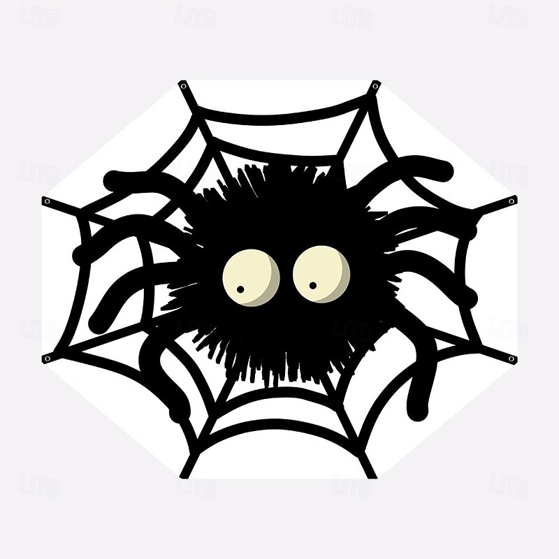 Halloween Trunk Treat Car Banner Car Decoration,Ghost Halloween Decorations Halloween Fabric Car Decoration Halloween Car Trunk Decoration Ghost Pumpkin Wall Covering4