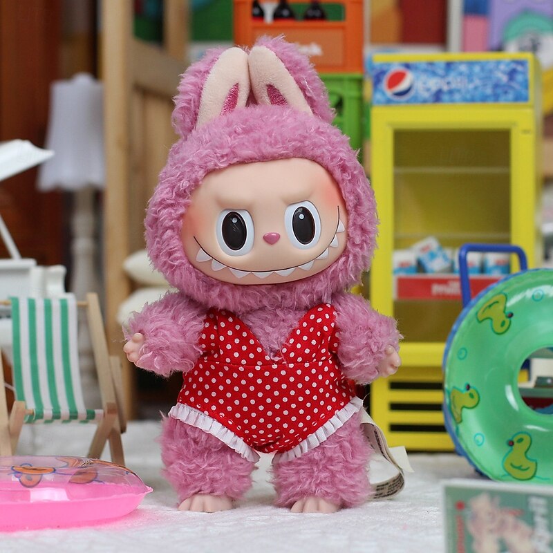 Clothes Set ForLabubu Fashion Clothes Accessories Outfit Suitable for 6.69inch (17cm) Doll Soft Cotton Clothing Replacement No Doll ONLY Clothes3