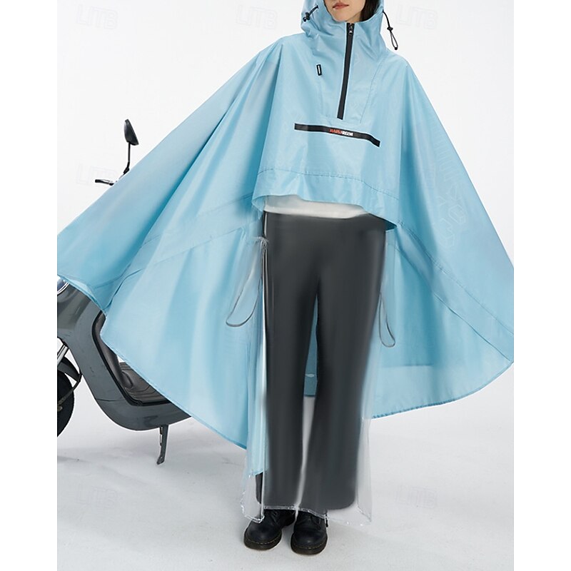 Men's Women's Hiking Jacket rain coat Outdoor Waterproof Windproof Quick Dry Lightweight Hiking Outfits Hiking Clothes Autumn / Fall Raincoat Camping / Hiking / Caving Patchwork Black Yellow Pink2