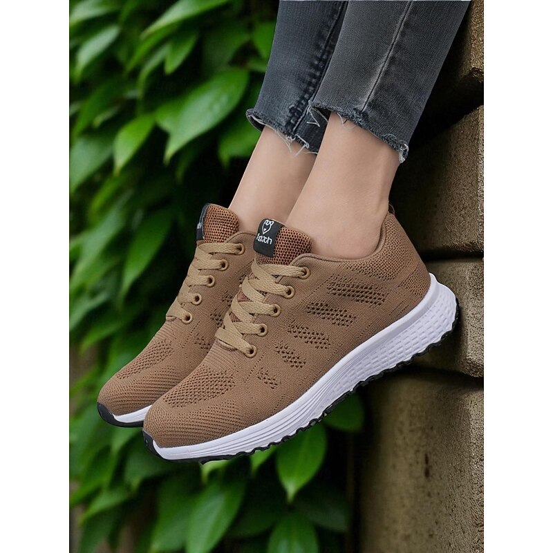 Women's Rainbow Gradient Running Shoes, Lightweight Breathable Sneakers for Sports, Jogging and Outdoor Activities3