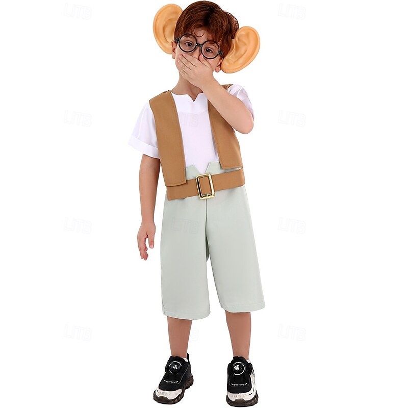 BFG The Big Friendly Giant Costume Storybook Characters Movie Cosplay for Boys Kid's World Book Day Performance Educational Dress Up School Event3