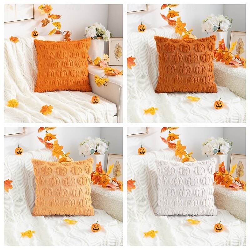 Pumpkin Fall Decorative Throw Pillow Covers 20