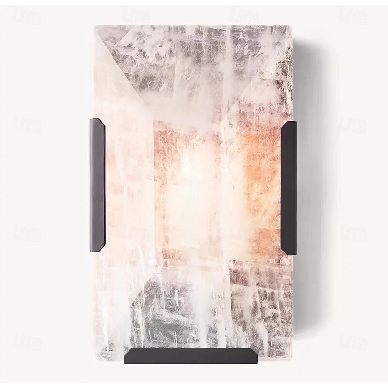 LED Wall Light Marble Copper, Contemporary Wall Mount Indoor LED Wall Sconce, wall lamps Fixture for Bedroom Living Room2