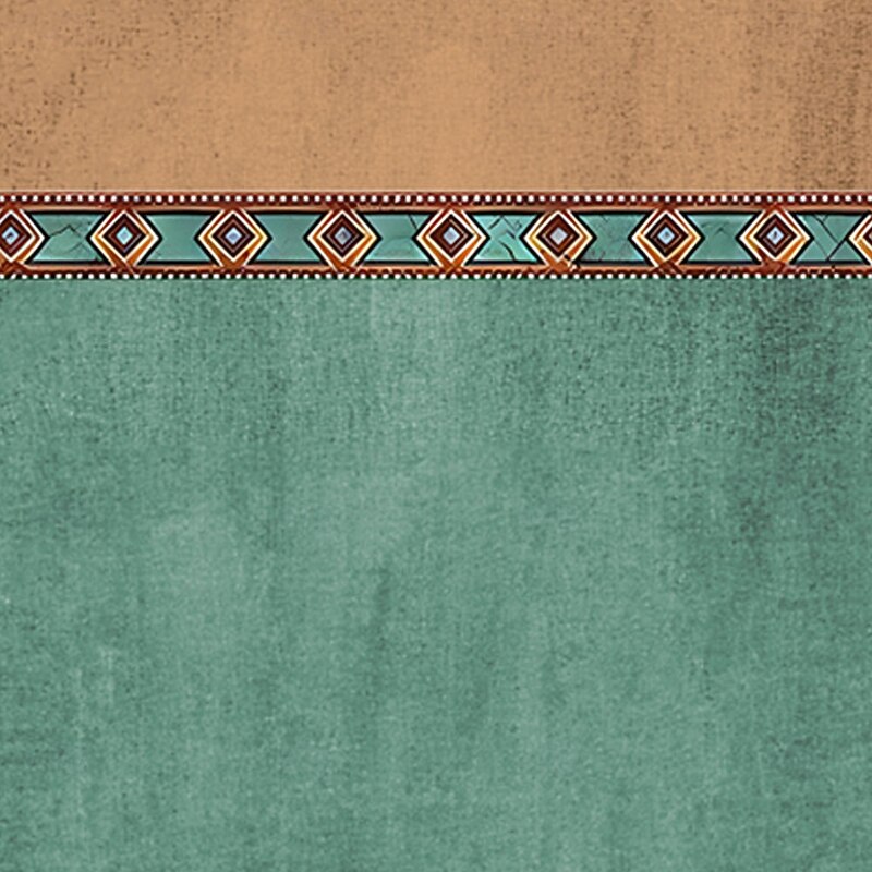 Men's Geometric Tribal Ethnic T Shirt Henley Shirt Tee Short Sleeve Vintage Designer Basic Outdoor Casual Daily Summer Spring Light Green Light Blue Purple Henley Henley T-Shirt4