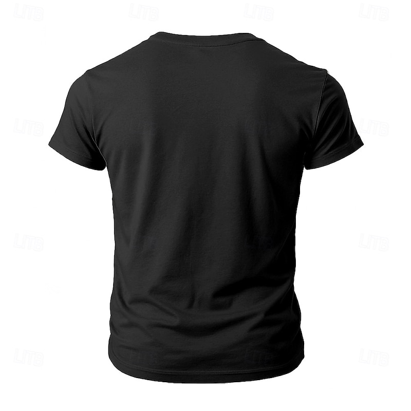 Halloween Men's Cat Sarah Richter Funny T Shirt Short Sleeve T shirt 3D Print Crew Neck Shirt Exaggerated Designer Artistic Street Casual Daily Black Green Summer Spring All Seasons Clothing Apparel3