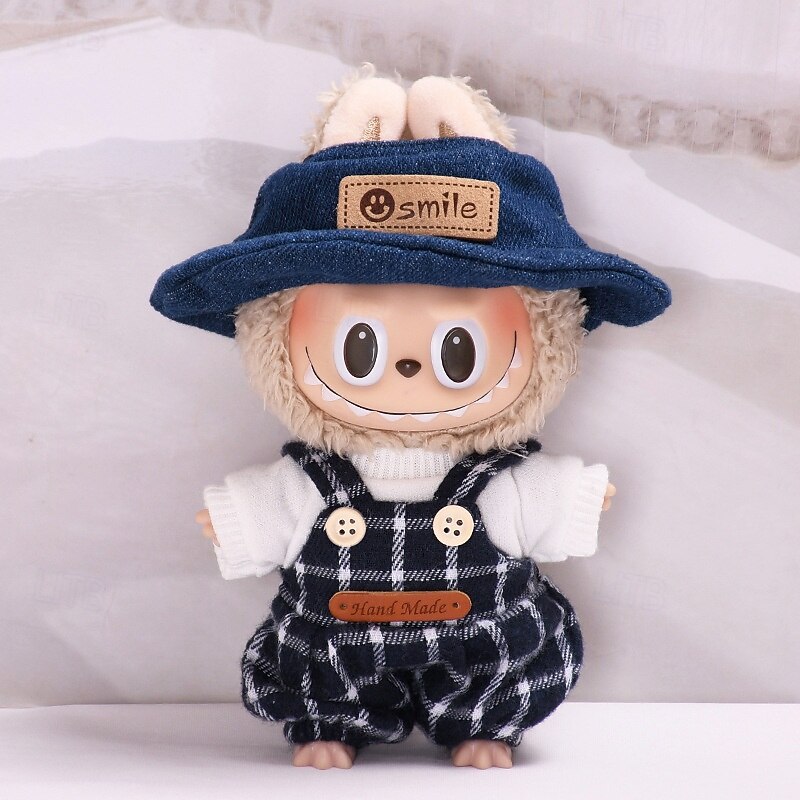 17cm Vinyl Doll Clothes Accessories for 6.7 inch Handcrafted Crochet Clothes for Vinyl FigureFashion Outfits Unique Style(Outfit Only)2