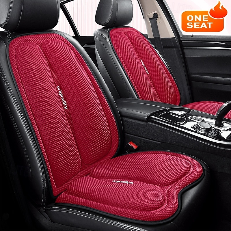 Car Universal Square Seat Cushion Backrest Cushion Four Season Car Seat Cushion Comfortable Stress Relieving Soft And Breathable Car Universal Seat Cushion Easy To Install Car Owner Gift2
