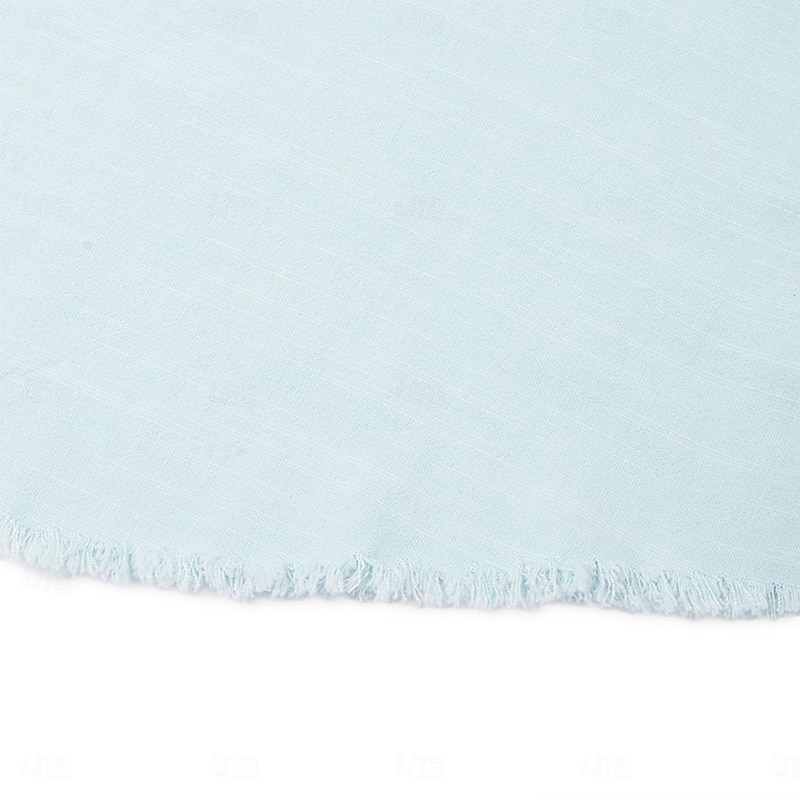 Men's Cotton Linen Shirt Henley Shirt Tee Henley Top Long Sleeve Solid Color Plain Solid Fashion Designer Casual Color Block Buttons Henley Outdoor Casual Daily Summer All Seasons White Pink Light3