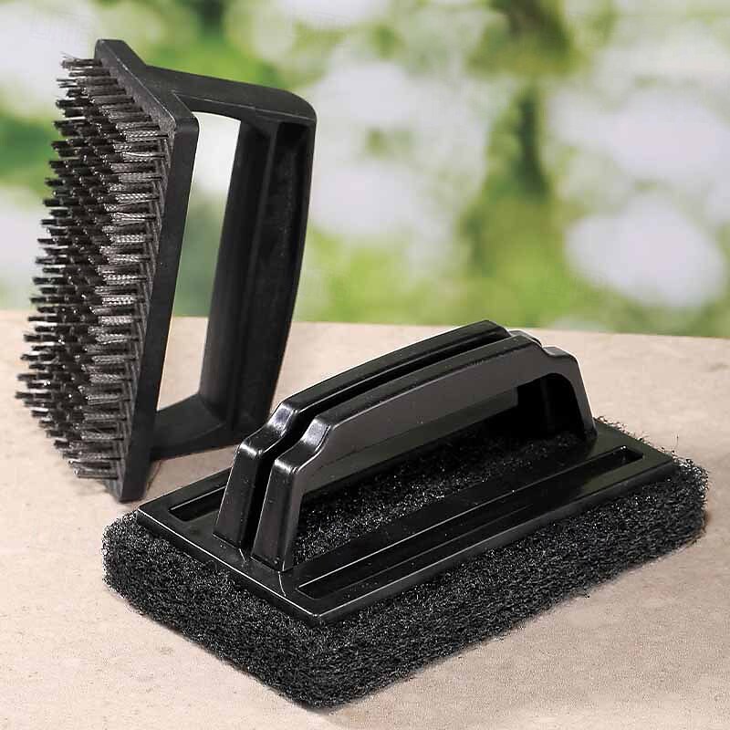 BBQ Barbecue Grill Mesh Cleaning Brush, Powerful Stain-Removing Brush, Reusable4
