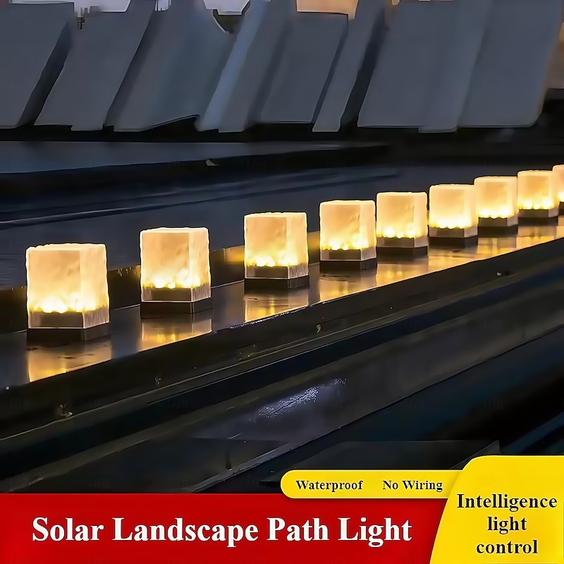 Multifunctional Solar Ground Lights powered Garden Stake Light-Energy-EfficientWaterproof Outdoor Lawn Lamp Motion Sensor for Balcony&Terrace Decor  1PC3