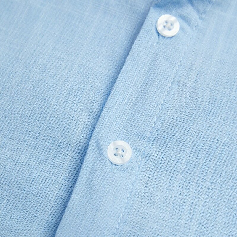 Men's Shirt Linen Shirt Summer Shirt Beach Wear Button Up Shirt Sleeveless Shirt Plain Vacation Curise White+Pink Pink+Blue White+White White+Blue Sleeveless Collar Summer Spring Clothing Apparel3