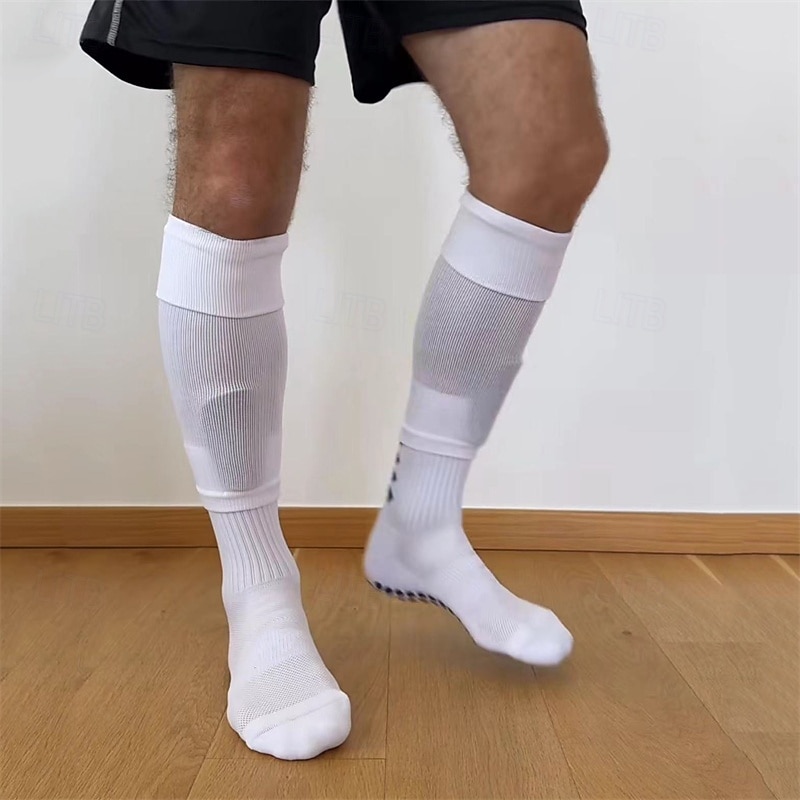 Men's 1 Pair Legwarmers Black White Color Plain Vacation Sports & Outdoor Daily Basic Medium Spring Fall Fashion Casual