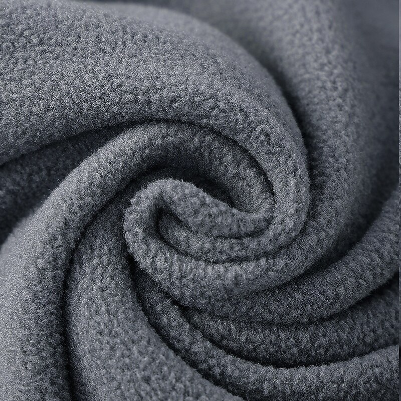 Men's Fleece Hoodie Black Army Green Gray Crew Neck Standing Collar Plain Zip Up Front Pocket Sports & Outdoor Casual Daily Cool Designer Sportswear Fall & Winter Clothing Apparel Hoodies Sweatshirts4