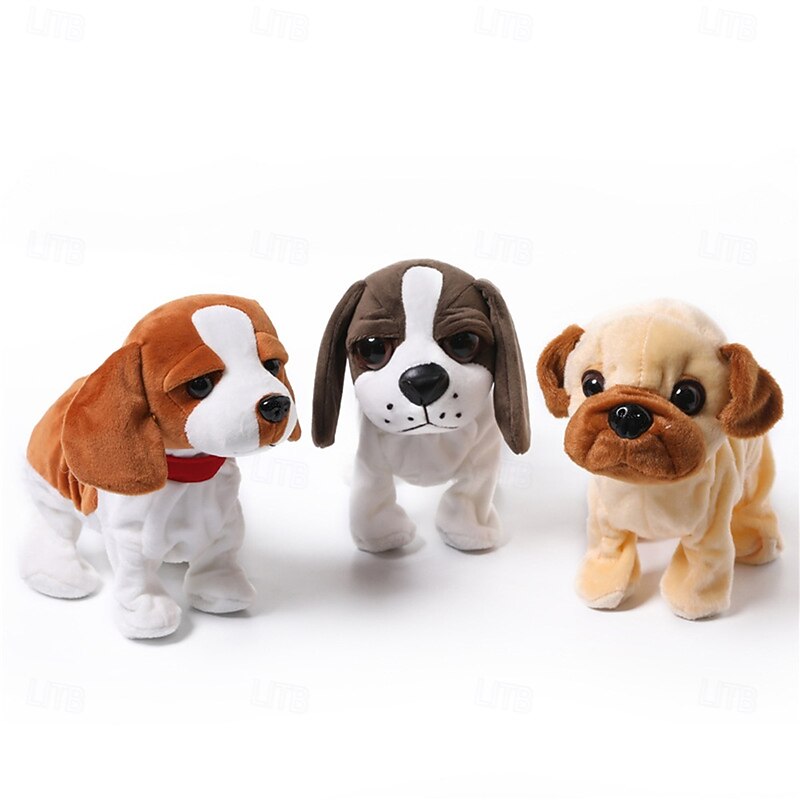 Interactive Electronic Plush Toy -s Animated Sound Control Electronic Pet Robot Dog Toys Gifts for Boys & Girls Kids Birthday Christmas3