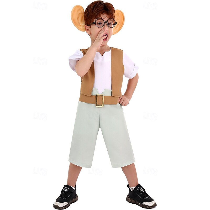 BFG The Big Friendly Giant Costume Storybook Characters Movie Cosplay for Boys Kid's World Book Day Performance Educational Dress Up School Event