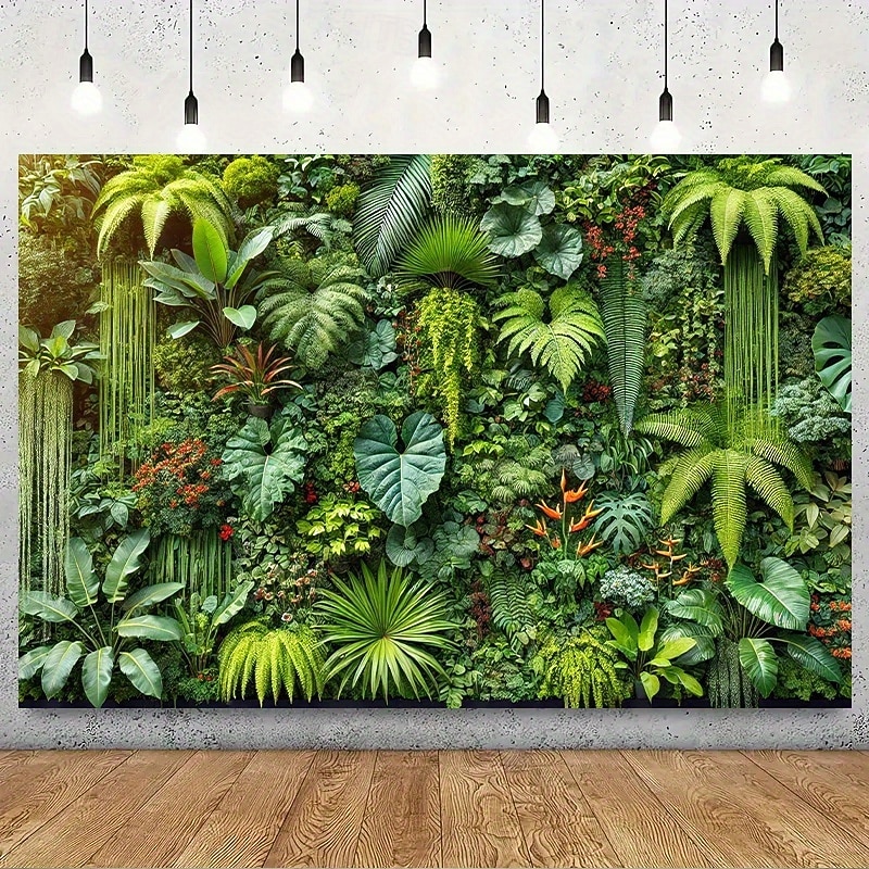 Plant Fake Wall Hanging Tapestry Wall Art Large Tapestry Mural Decor Photograph Backdrop Blanket Curtain Home Bedroom Living Room Decoration4