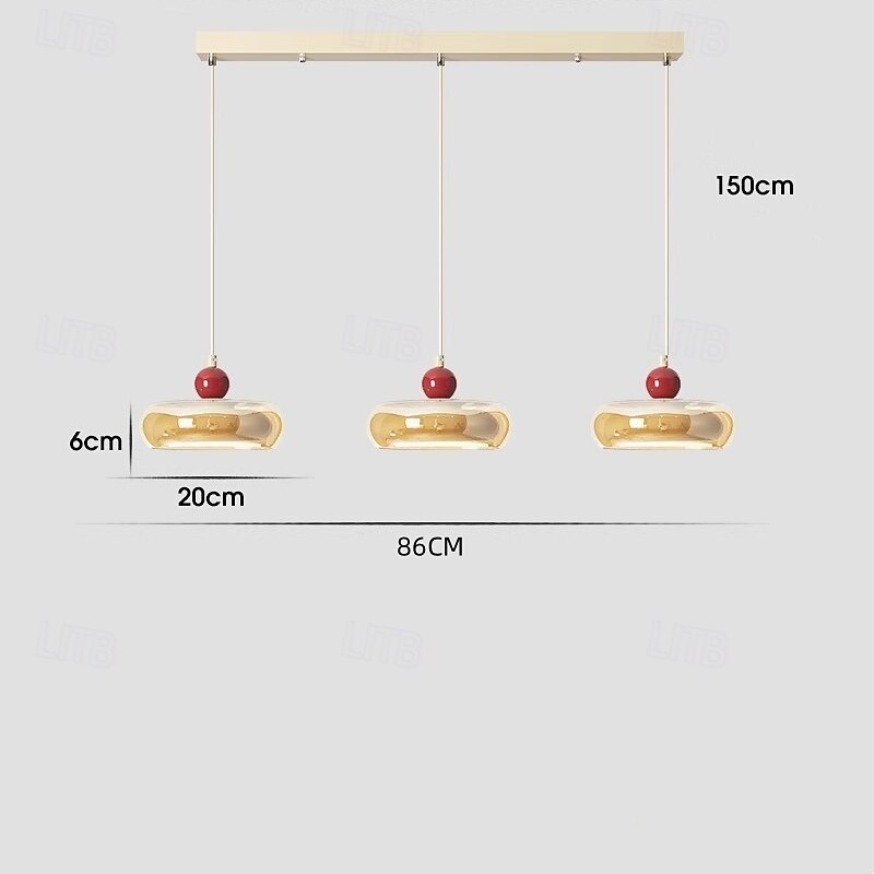 Modern Cream Style Disk Lamp Modern Metal Restaurant Art Pendant Lamp Simple Metal Restaurant Art Pendant Lamp Bedroom Studio Decoration Ceiling Pendant Lamp Dimmable Lighting Fixture4