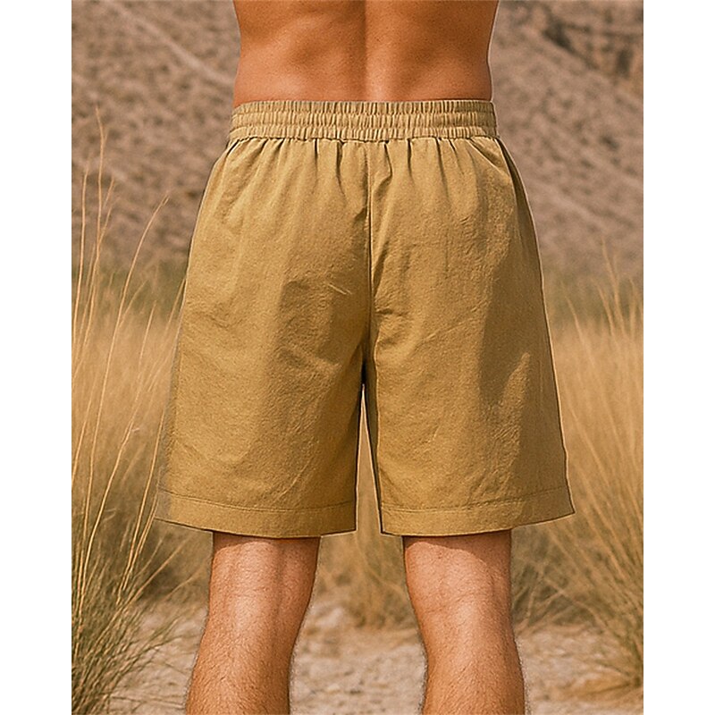 Men's Hiking Shorts sport shorts Patchwork Summer Outdoor Regular Fit Quick Dry Lightweight Elastic Breathable Shorts Elastic Waist Black Brown Tennis Golf Running M L XL XXL XXXL2