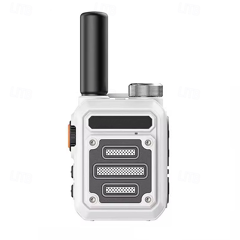 Walkie-Talkies Waterproof & Shock Resistant , Rechargeable Long Range, Mini Instant 2 Way Radios
