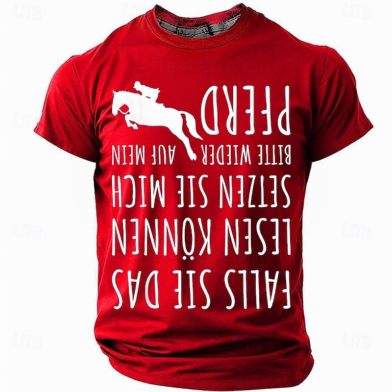 Men's Funny Horse Riding T-Shirt - 'If You Can Read This, Please Put Me Back On My Horse' Equestrian Humor Graphic Tee4