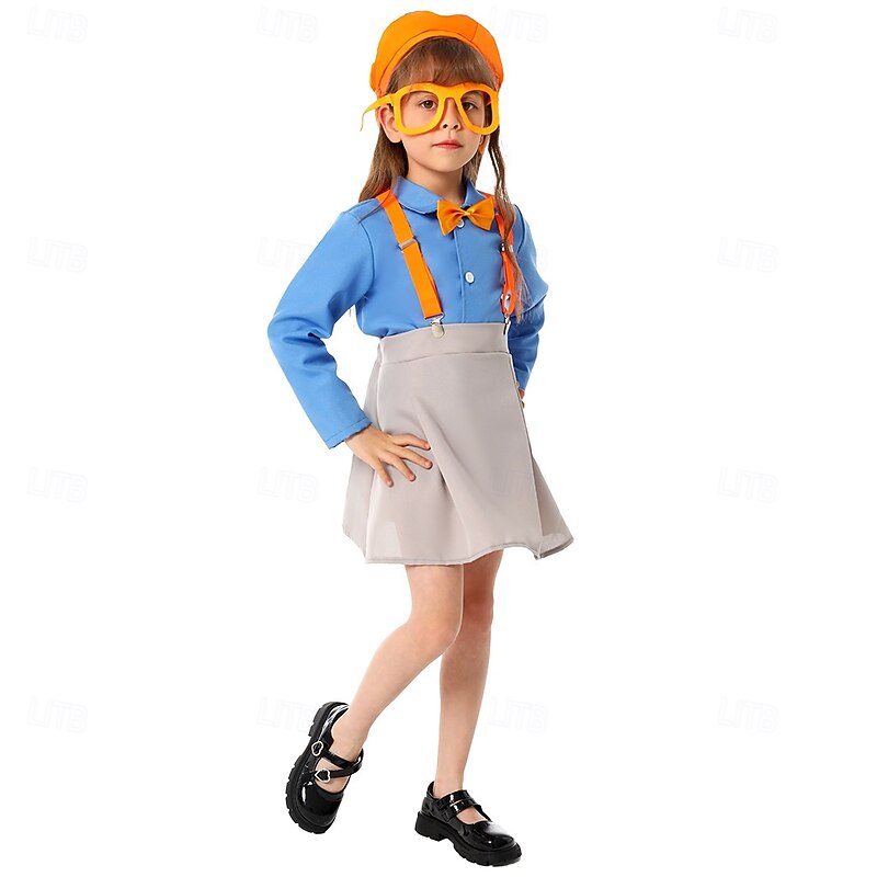 Cosplay Group Costume STEM Day Movie Cosplay for Boys Girls' Kid's Halloween Carnival World Book Day Performance Educational Dress Up School Event Dress Up3