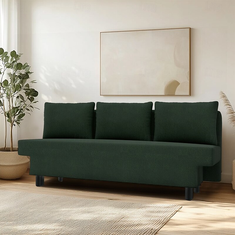 100% Cotton Sofa Cover Suitable For ÄLVDALEN Sofa Quilted Slipcovers4